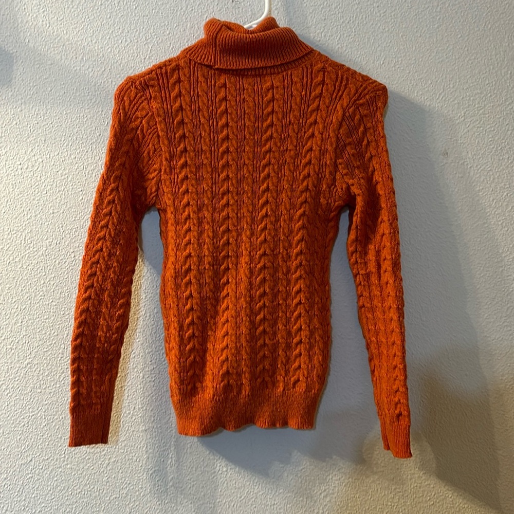Shein cable knit turtleneck sweater size large